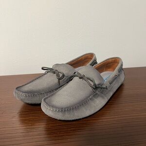 johnnie-O Gray Loafers Slip-On Comfort